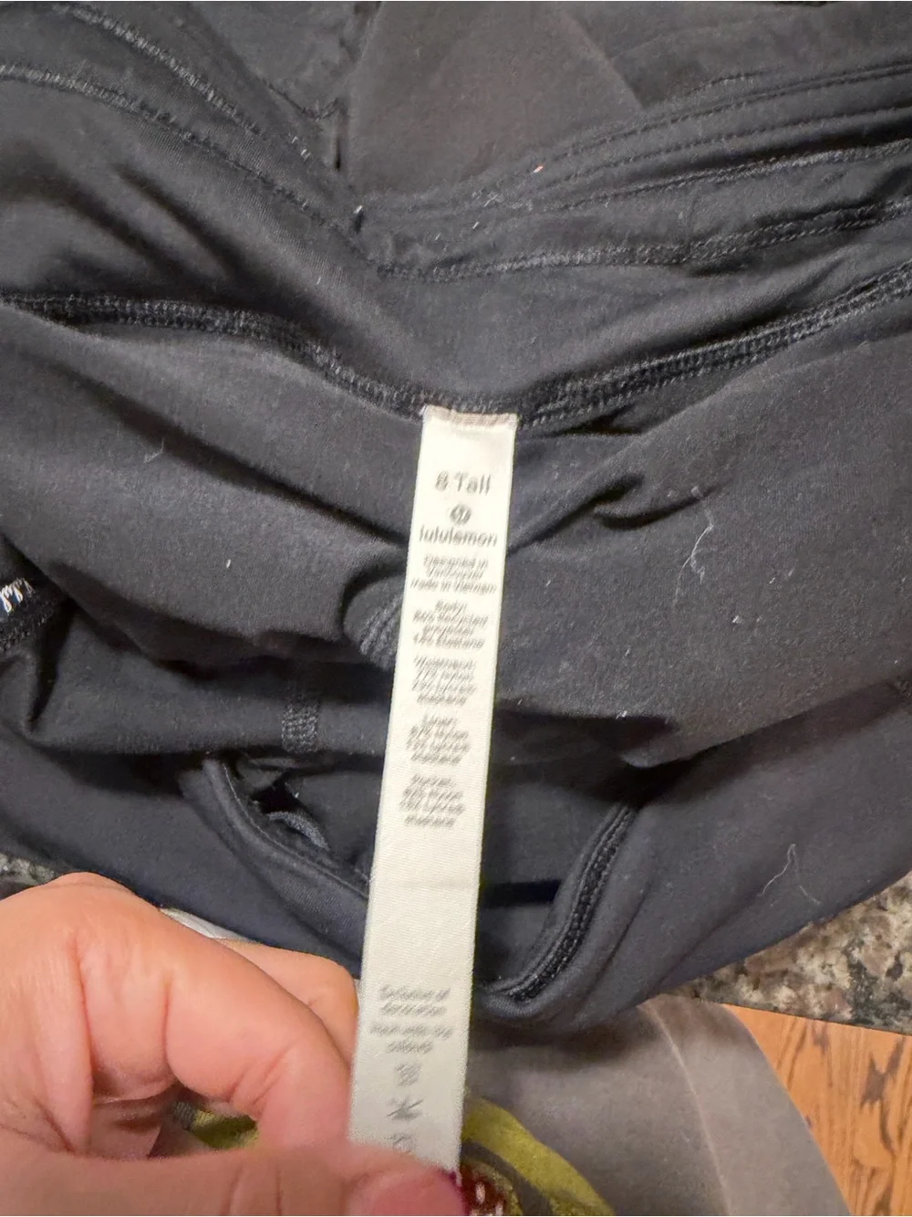 lululemon athletica Black Performance Skirt with Inner Shorts pace rivial skirt